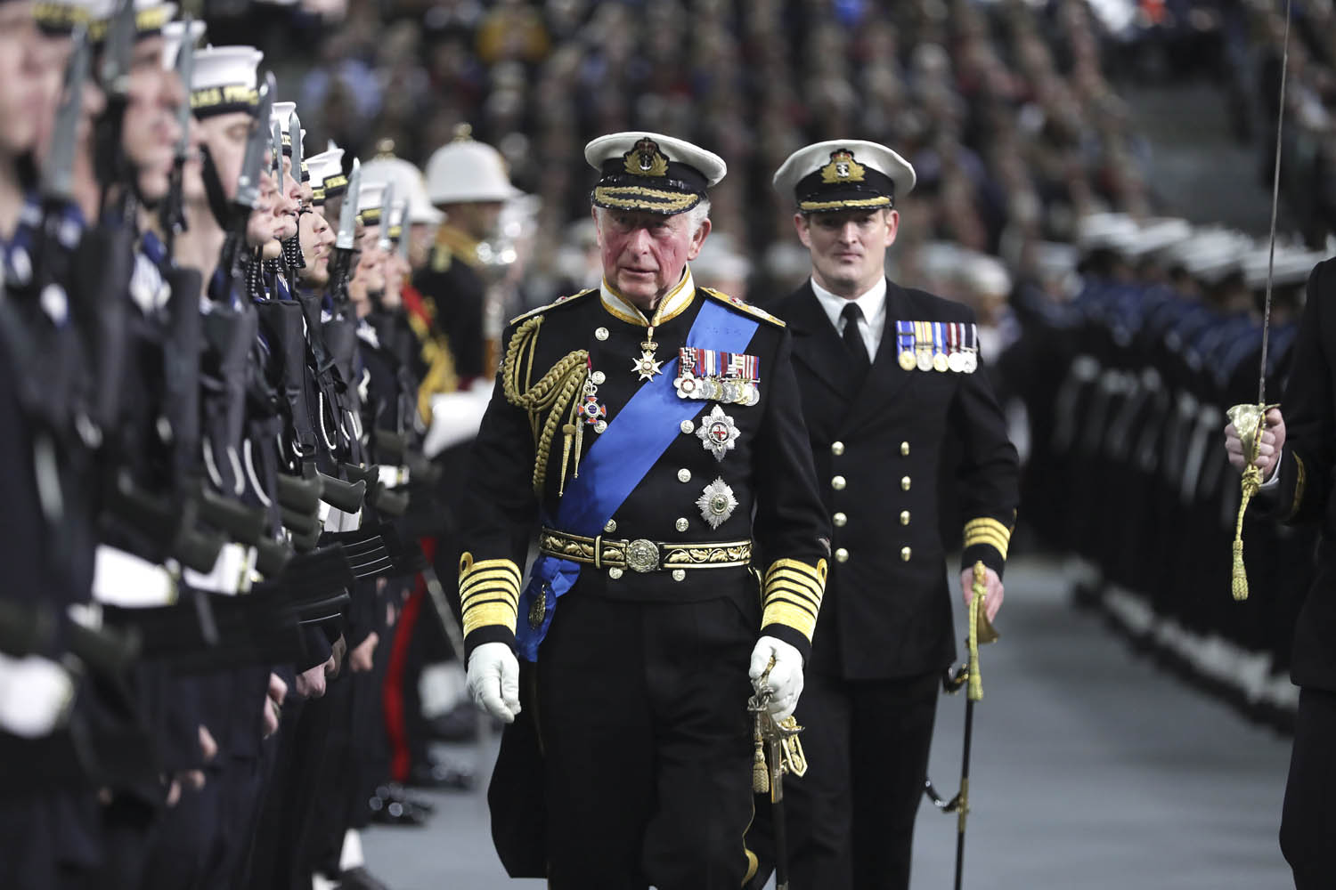 Ex-British Königliche Marine Offizier Issue Black Kummerbund Zeremoniell Parade