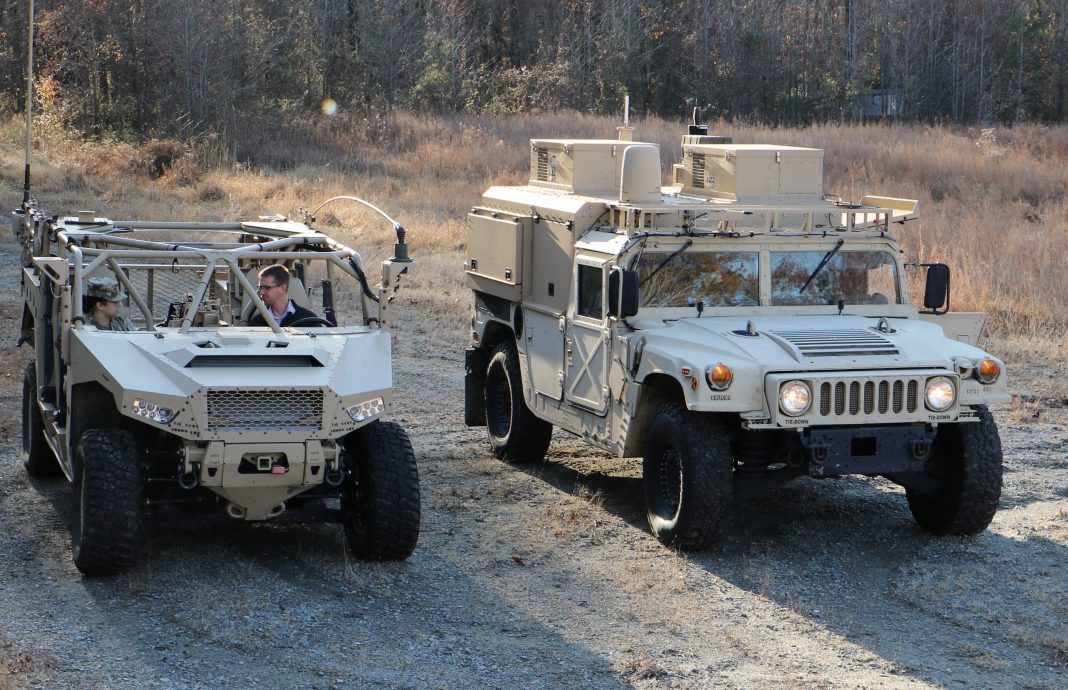 Mobile Gefächtsstände für die US Army 1