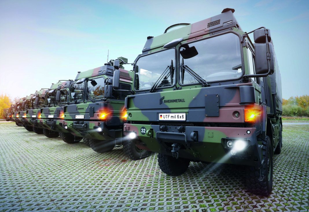 Fahrzeuge sind ein Schwerpunkt bei den Projekten für die Bundeswehr