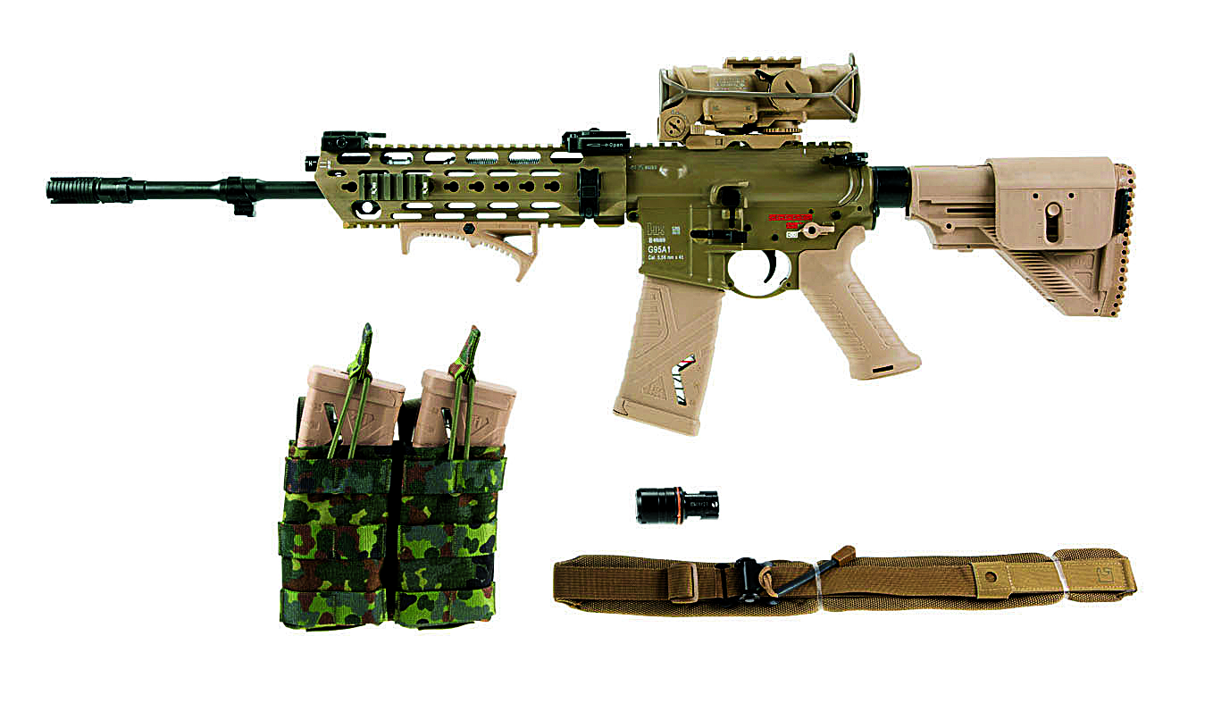 +G95A1 mit Zubehör