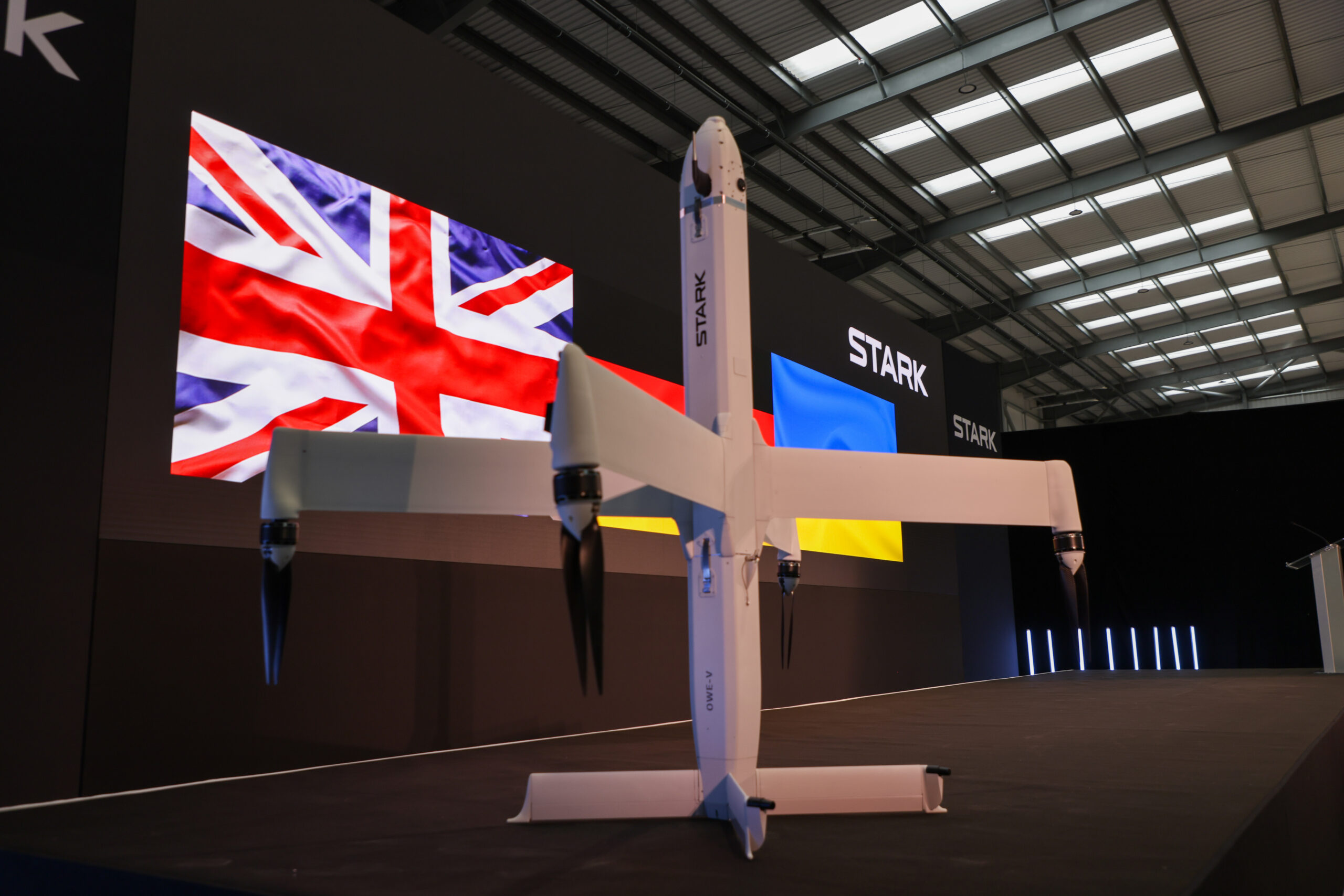 Rüstungs-Start-up Stark fertigt Drohnen in Großbritannien
